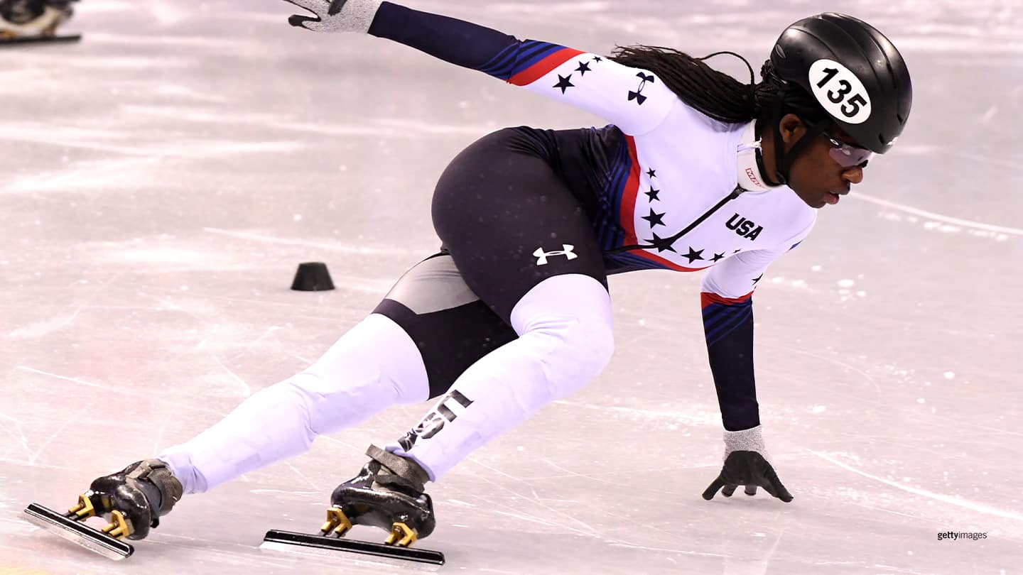 Maame Biney Pushes Out Of Comfort Zone To Speedskating Nationals Podium ...